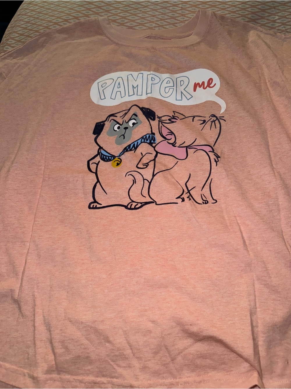 Disney Pamper Me Shirt Size L